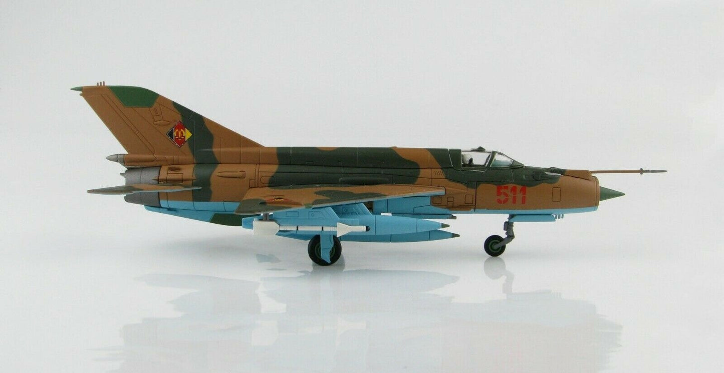 1/72 MIG-21MF Fishbed 55123+16 JG-1 NVA East Germany