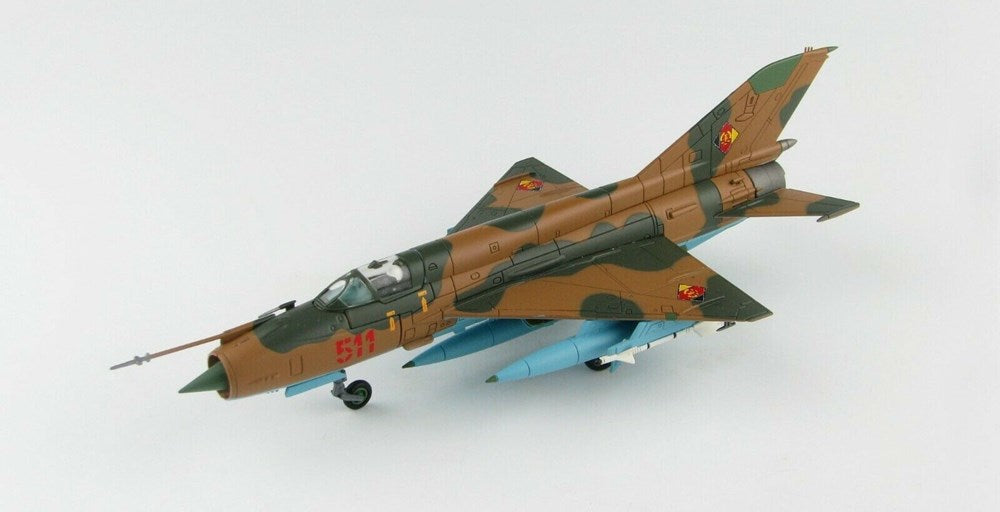 1/72 MIG-21MF Fishbed 55123+16 JG-1 NVA East Germany