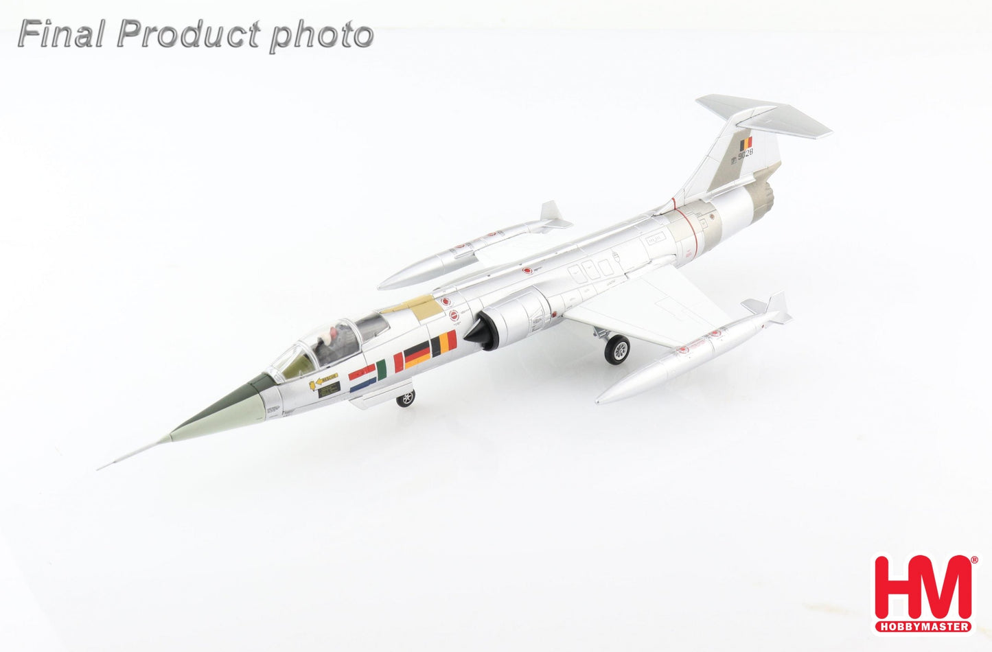 1/72 F-104G  - World Speed Record Holder -  c/n 9028 Belgium Air Force June 6 1963