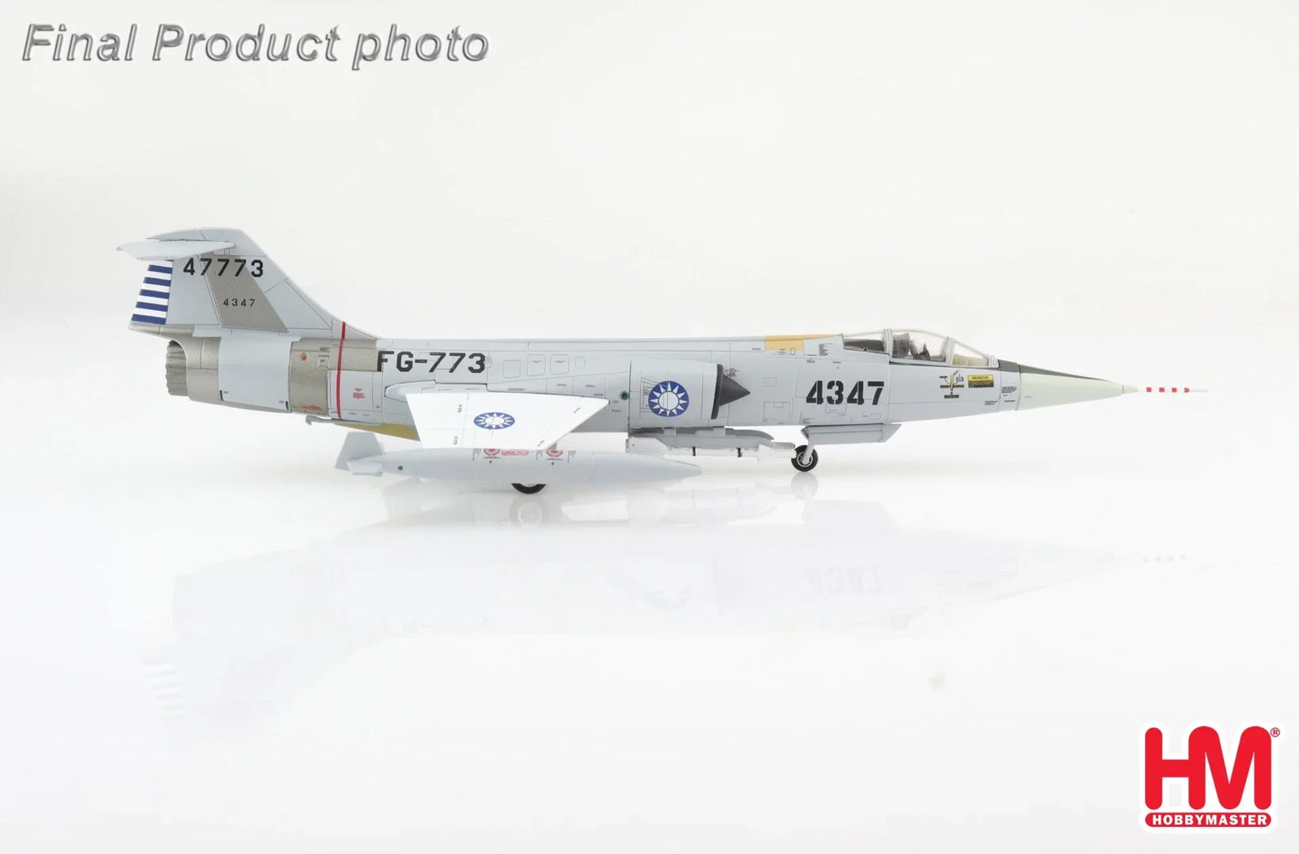 1/72 Lockheed F-104G Starfighter 4347 Capt S L Hu 3rd TFW 8th TFS ROCAF 1967