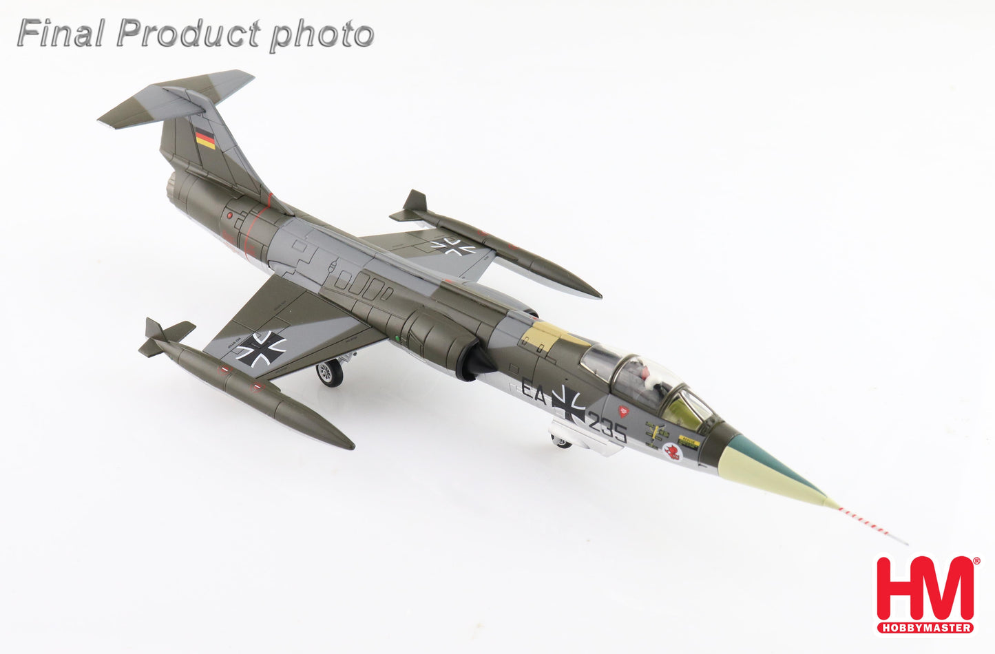 1/72 RF-104G Starfighter EA+235 AG 51"Immelmann" Luftwaffe 1966