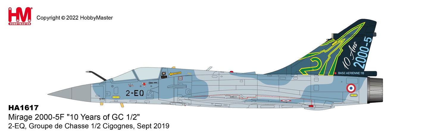 1617 1/72 Mirage 2000-5F  - 10 Years of GC 1/2 -  2-EQ Groupe de Chasse 1/2 Cigognes Sept 2019