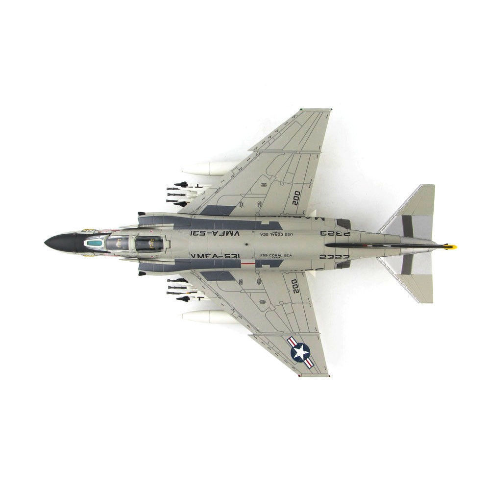 1/72 F-4N Phantom II 152323 VMFA-531  - Gray Ghosts -  USS Coral Sea