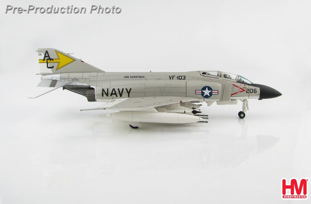 1/72 McDonnell Douglas F-4J Phantom II V157299 VF-103  - Sluggers USS Saratoga 1971
