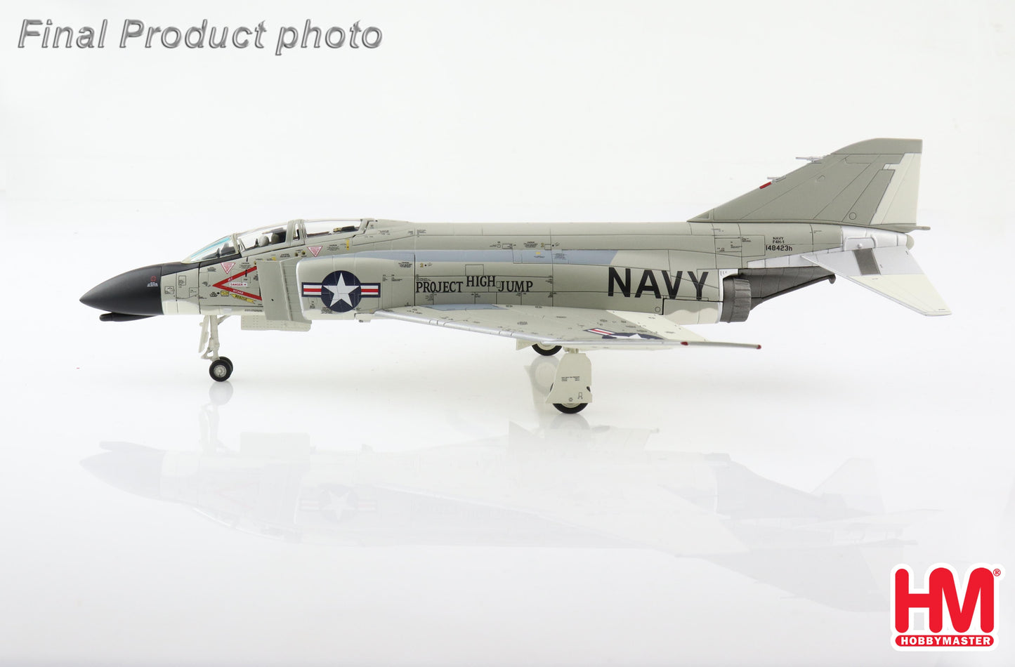 1/72 F4H-1 Phantom II  - Project High Jump -  148423h Test Pilot Lt Cmdr John Watts Young US Navy