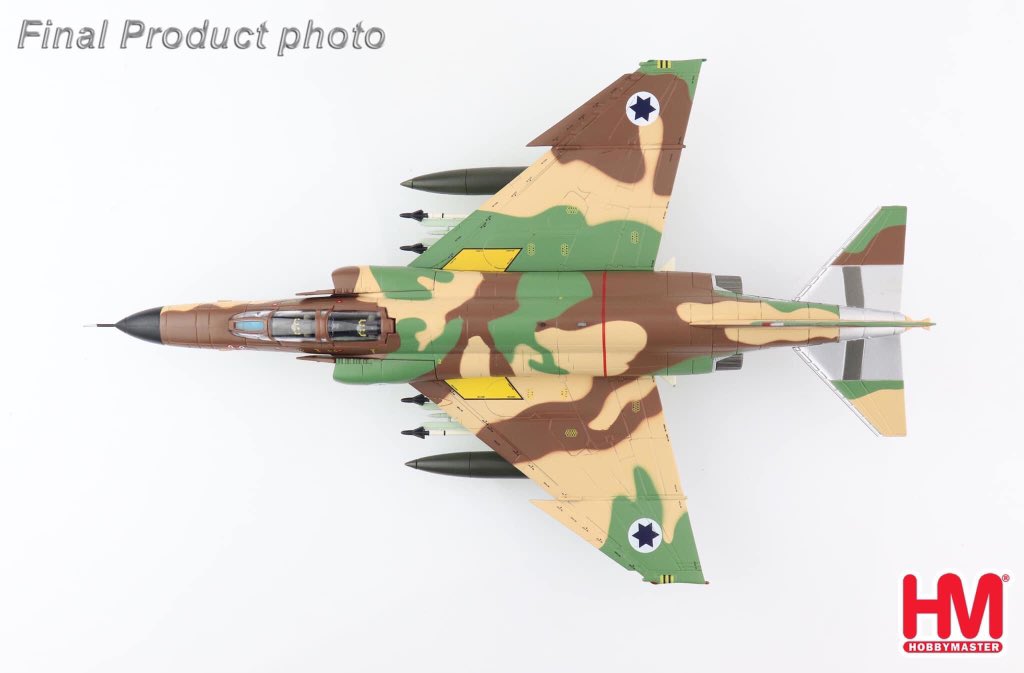 1/72 F-4E "Kurnass" s/n 109 201st Sqn. "The One" Tel Nof Air Base Israel Air Force 1974