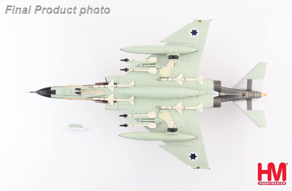 1/72 F-4E "Kurnass" s/n 109 201st Sqn. "The One" Tel Nof Air Base Israel Air Force 1974