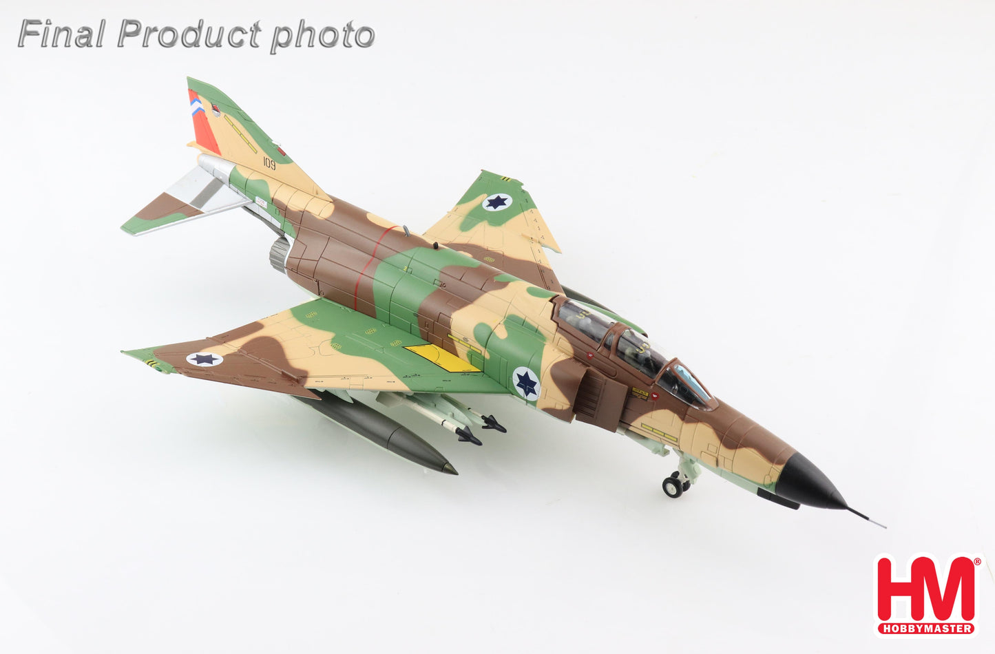 1/72 F-4E "Kurnass" s/n 109 201st Sqn. "The One" Tel Nof Air Base Israel Air Force 1974