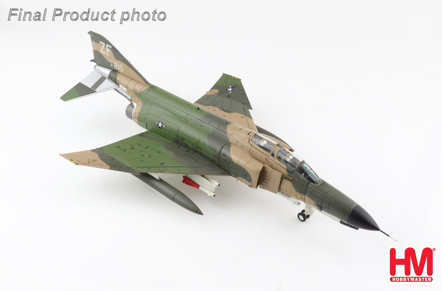 1/72 F-4E Phantom II 67-0210 58th TFS Udorn RTAB June1972 (with AIM-4 Falcon missiles)