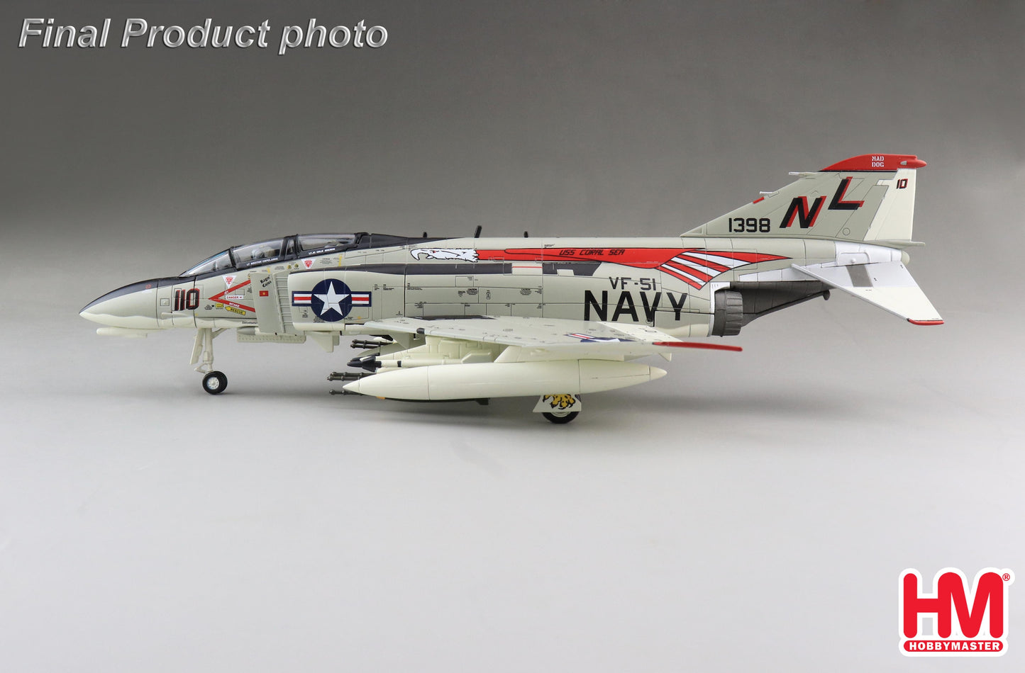 1/72 F-4B MIG-17 Killer VF-51 Screaming Eagles USS Coral Sea