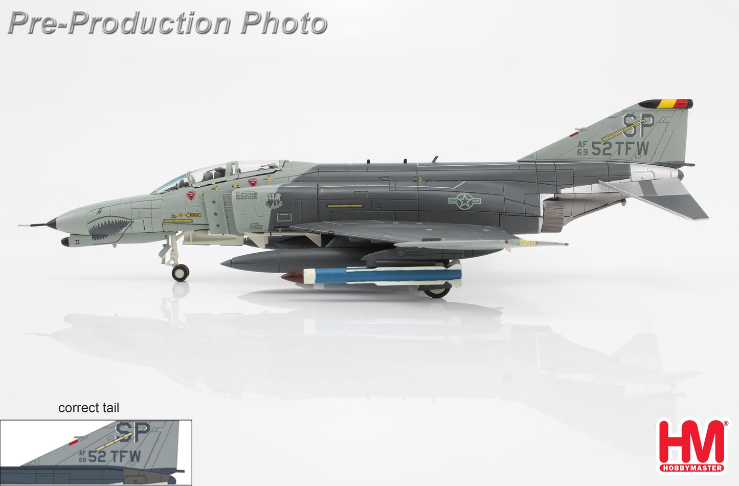 1/72 F-4G Wild Weasel 69-7582 52nd TFW Spangdahlem AB Germany 1988