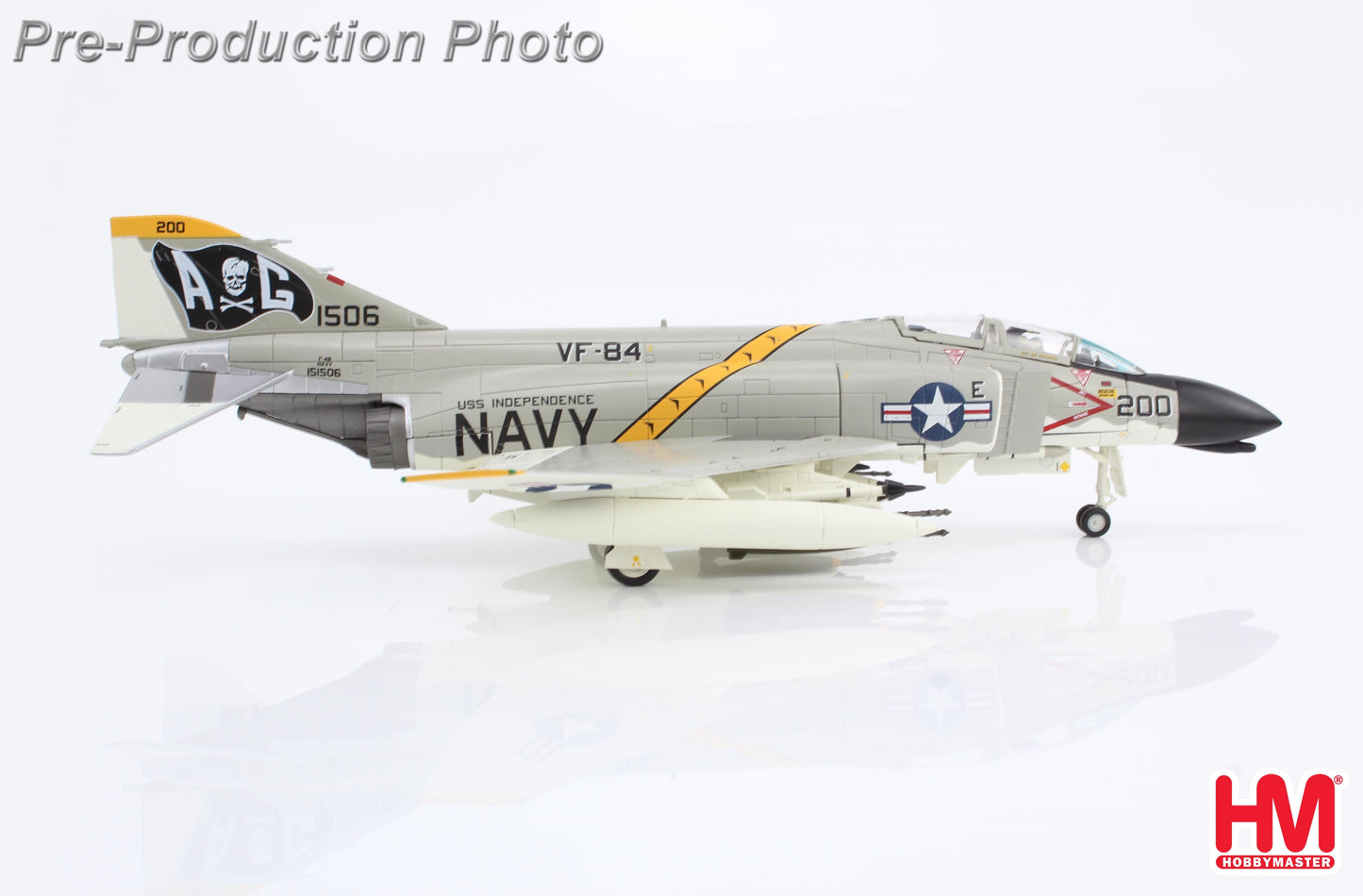 1/72 F-4B Phantom II 151506 VF-84 'Jolly Rogers' USS Independence 1984