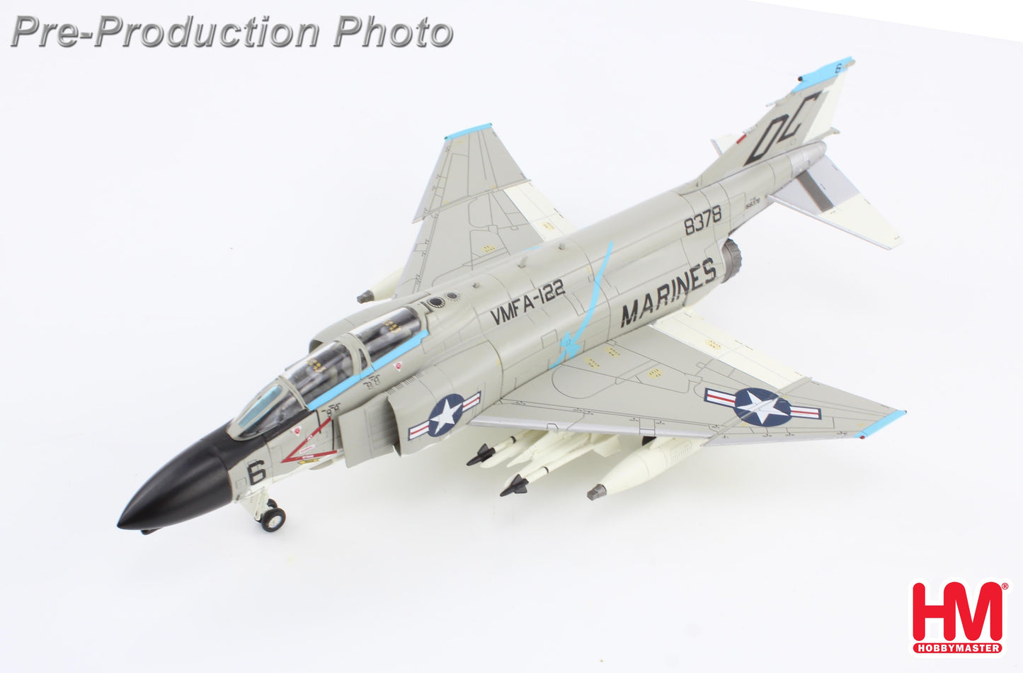 1/72 F-4B Phantom II 158378 VMFA-122 DA Nang Air Base 1968 (with 3 x SUU-23 Gun Pods)