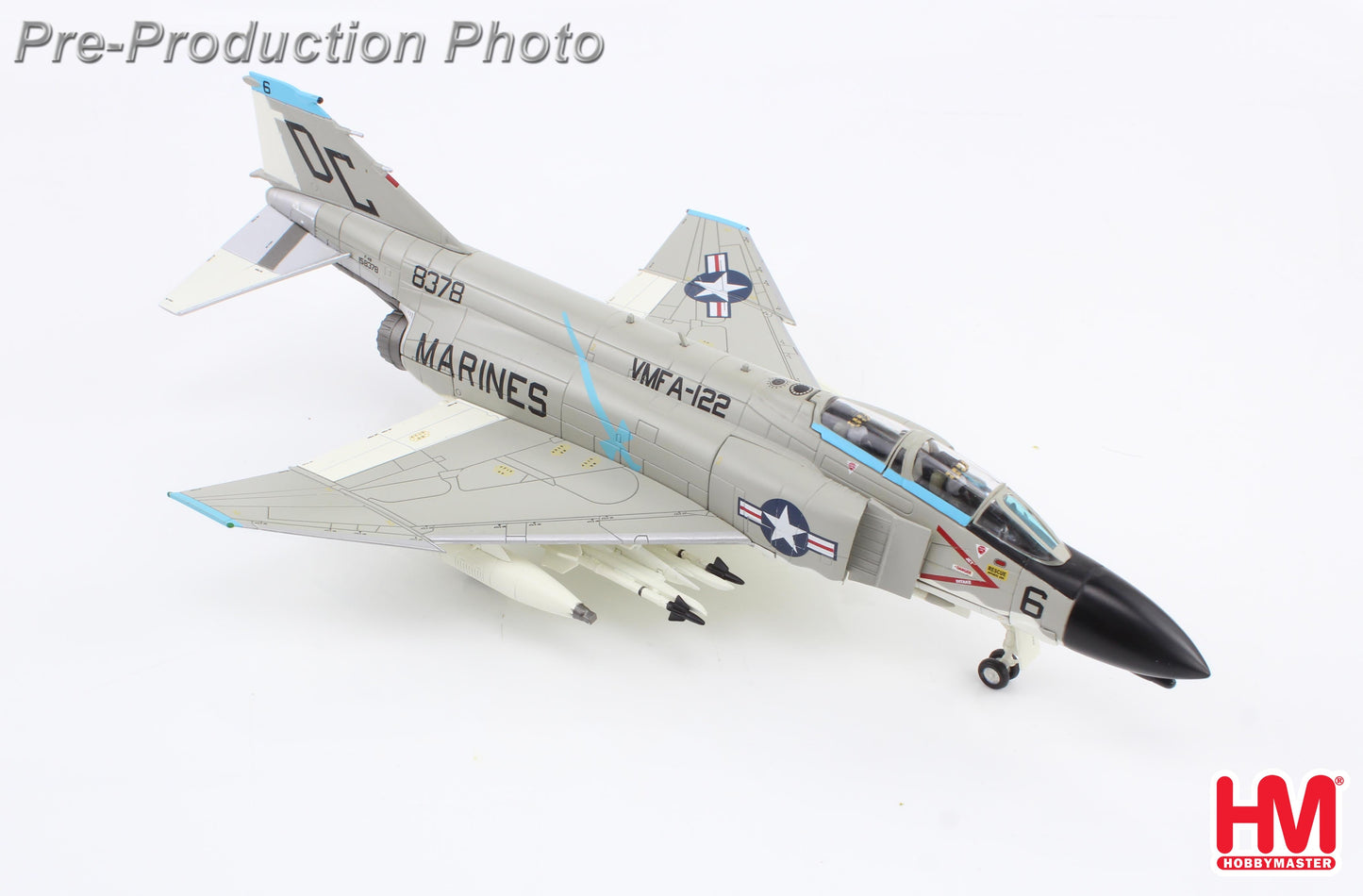 1/72 F-4B Phantom II 158378 VMFA-122 DA Nang Air Base 1968 (with 3 x SUU-23 Gun Pods)