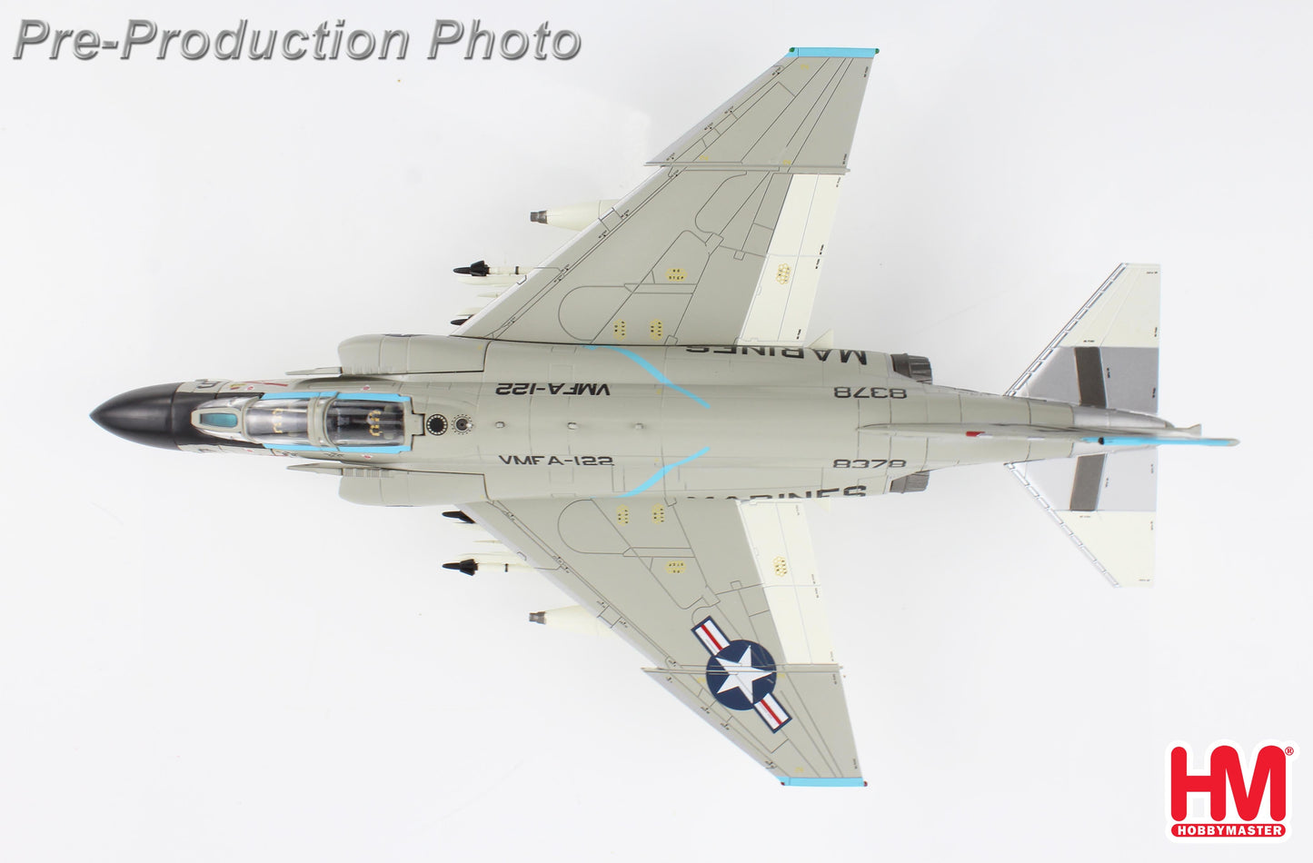 1/72 F-4B Phantom II 158378 VMFA-122 DA Nang Air Base 1968 (with 3 x SUU-23 Gun Pods)