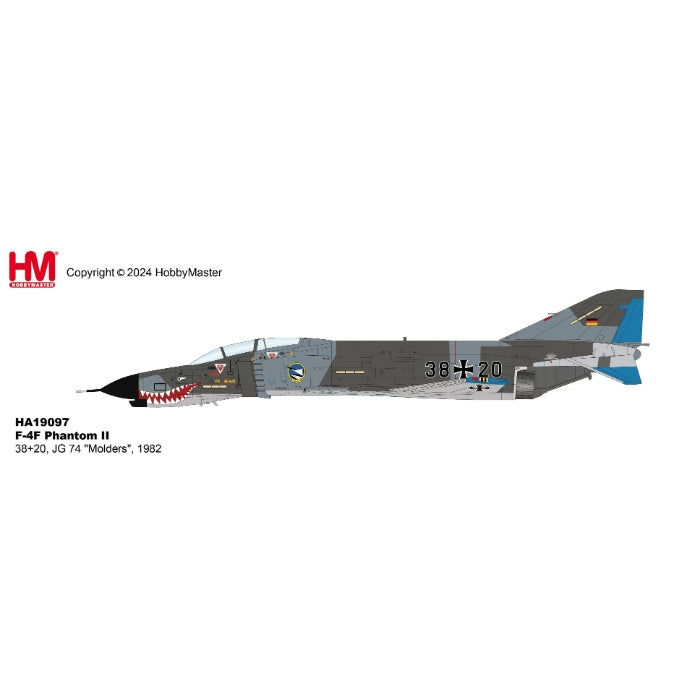 1/72 F-4F Phantom II 38+20 JG 74 "Molders" 1982