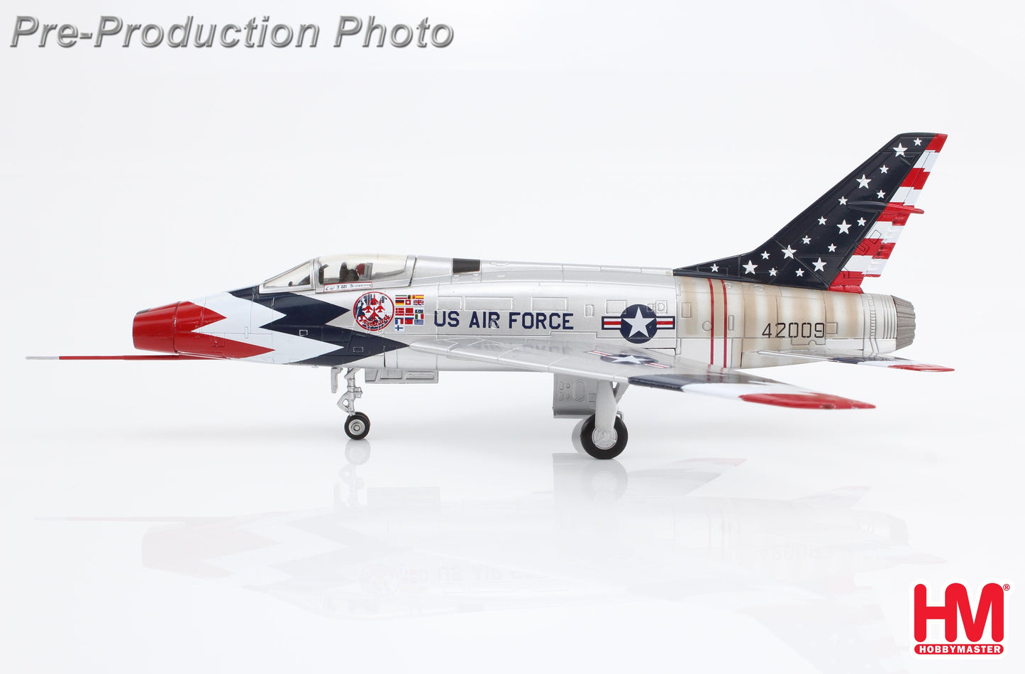 1/72 F-100 Skyblazers 542009 USAF 1960 Season