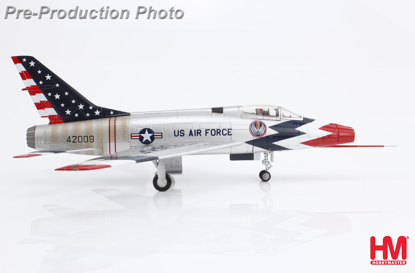 1/72 F-100 Skyblazers 542009 USAF 1960 Season