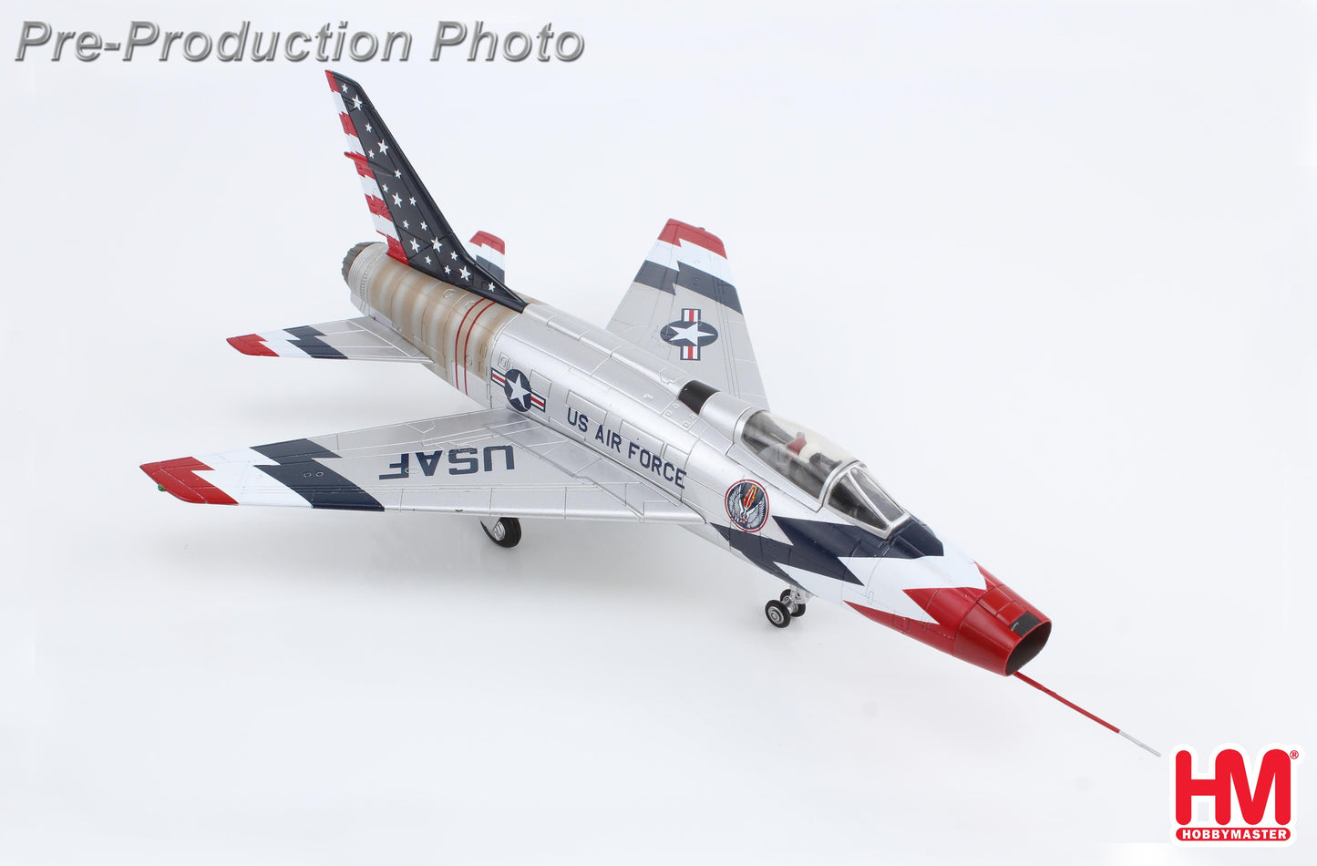 1/72 F-100 Skyblazers USAF 1960 Season (with Decals for 6 Airplanes)