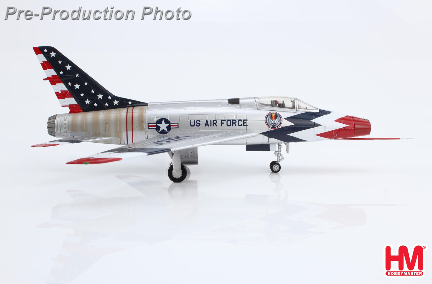 1/72 F-100 Skyblazers USAF 1960 Season (with Decals for 6 Airplanes)