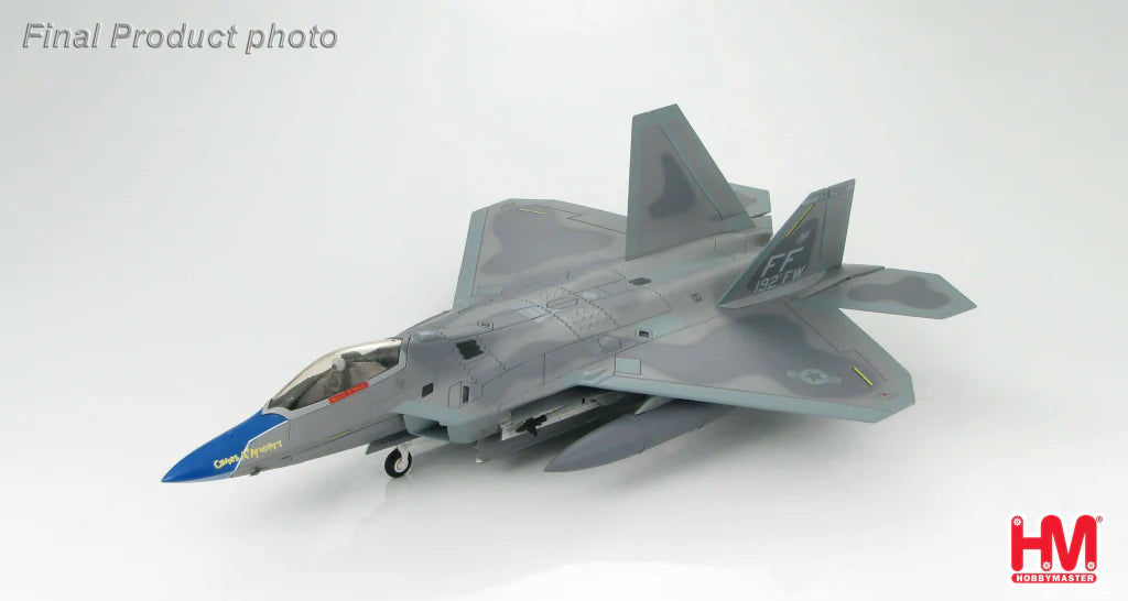 1/72 Lockheed F-22 Raptor 192nd FW Cripes A'Mighty (w/underwings 4 x AIM-120)