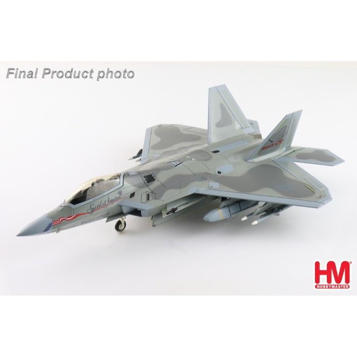 1/72 F-22 Raptor "Spirit of America" (Underwing Weapons: 2 x AGM-158 8 x AIM-120 2 x Fuel Tanks)