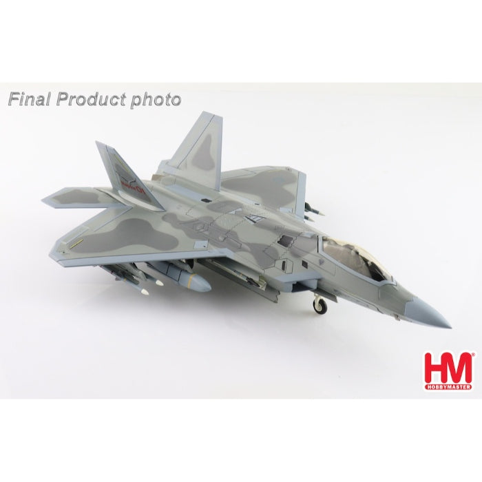 1/72 F-22 Raptor "Spirit of America" (Underwing Weapons: 2 x AGM-158 8 x AIM-120 2 x Fuel Tanks)