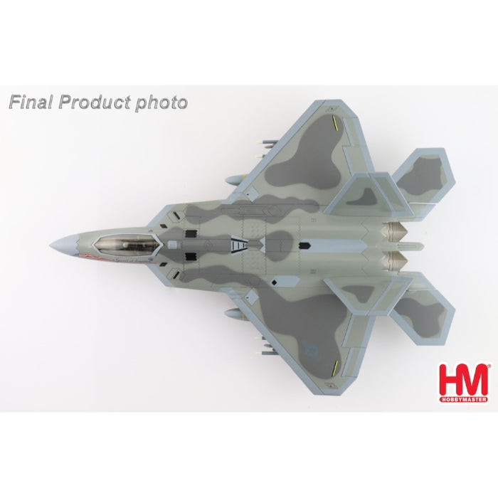 1/72 F-22 Raptor "Spirit of America" (Underwing Weapons: 2 x AGM-158 8 x AIM-120 2 x Fuel Tanks)