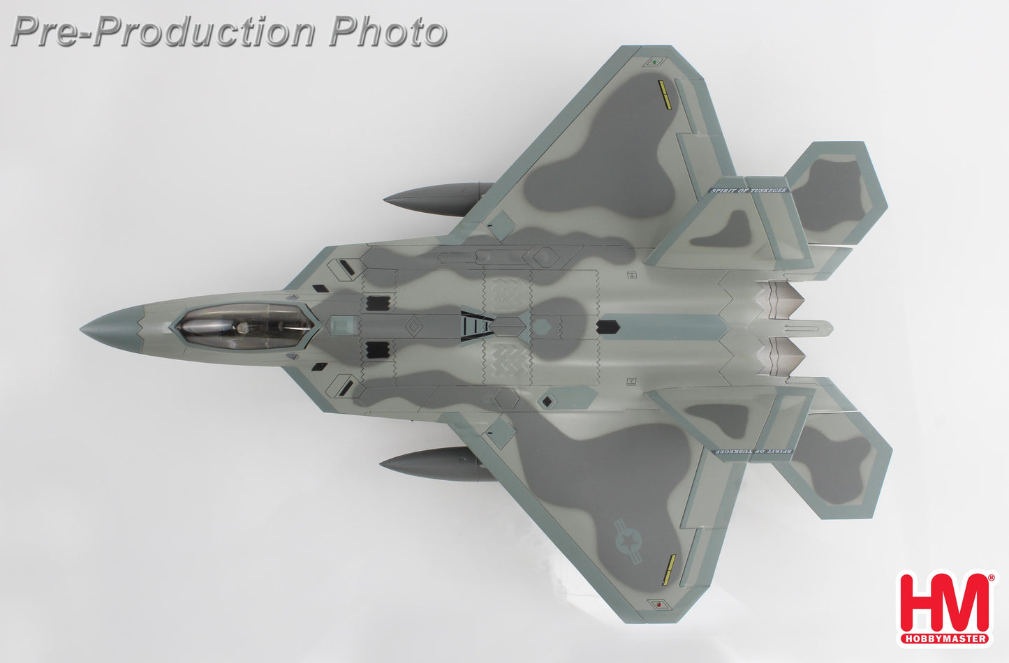 1/72 F-22A Raptor "Spirit of Tukegee" 07-4147 477 FG Elmendorf AFB 2013