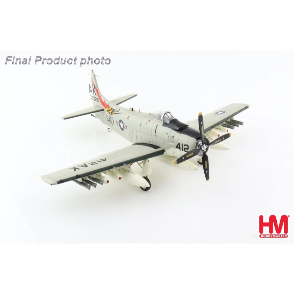 1/72 Douglas A-1H Skyraider 412 VA-176 USS Intrepid 1966