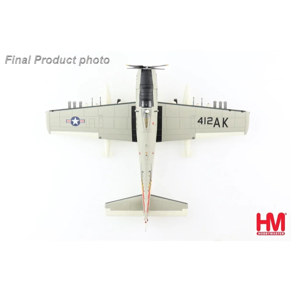 1/72 Douglas A-1H Skyraider 412 VA-176 USS Intrepid 1966