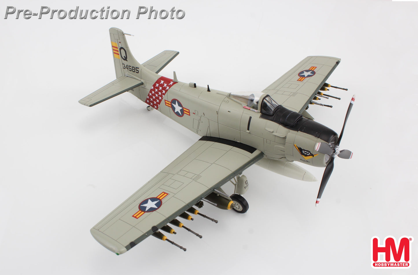 1/72 A-1H (AD-6) Skyraider 134585 1st FS VNAF 1963