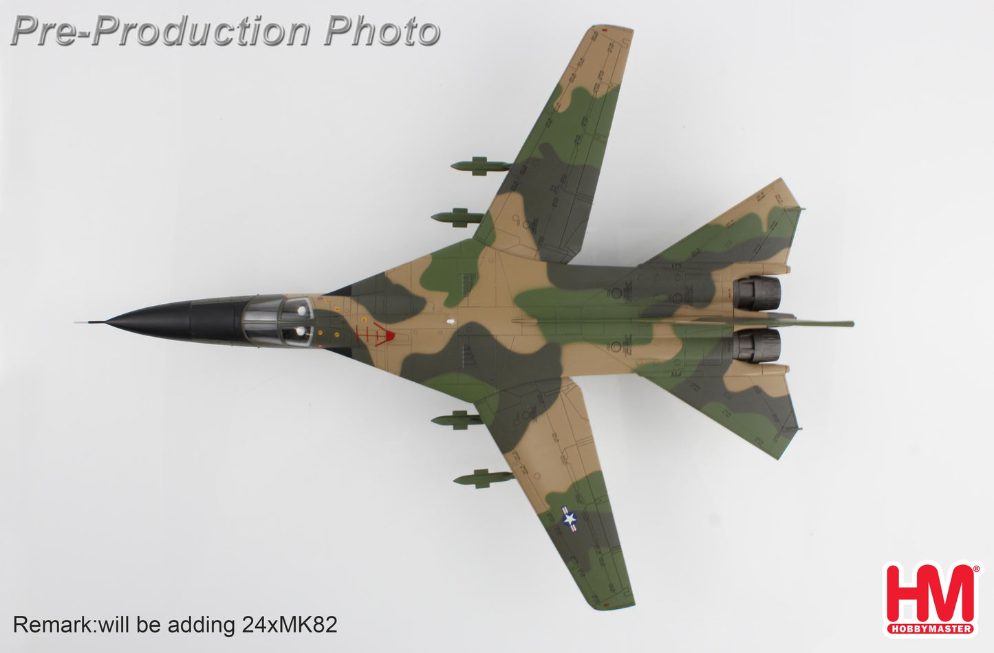 1/72 F-111A "Combat Lancer" 66-0022 USAF Takhli RTAFB 1968 (with 24 X Early MK.82 Bomb)