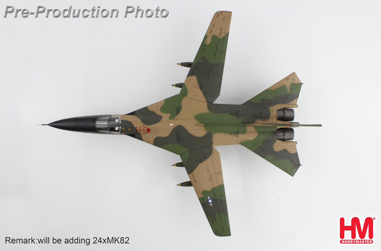 1/72 F-111A 'Gunboat Killer' 430th TFS 347th TFW Korat RTAFB 1975 (with 4 x Mk.84 24 x Mk.82)