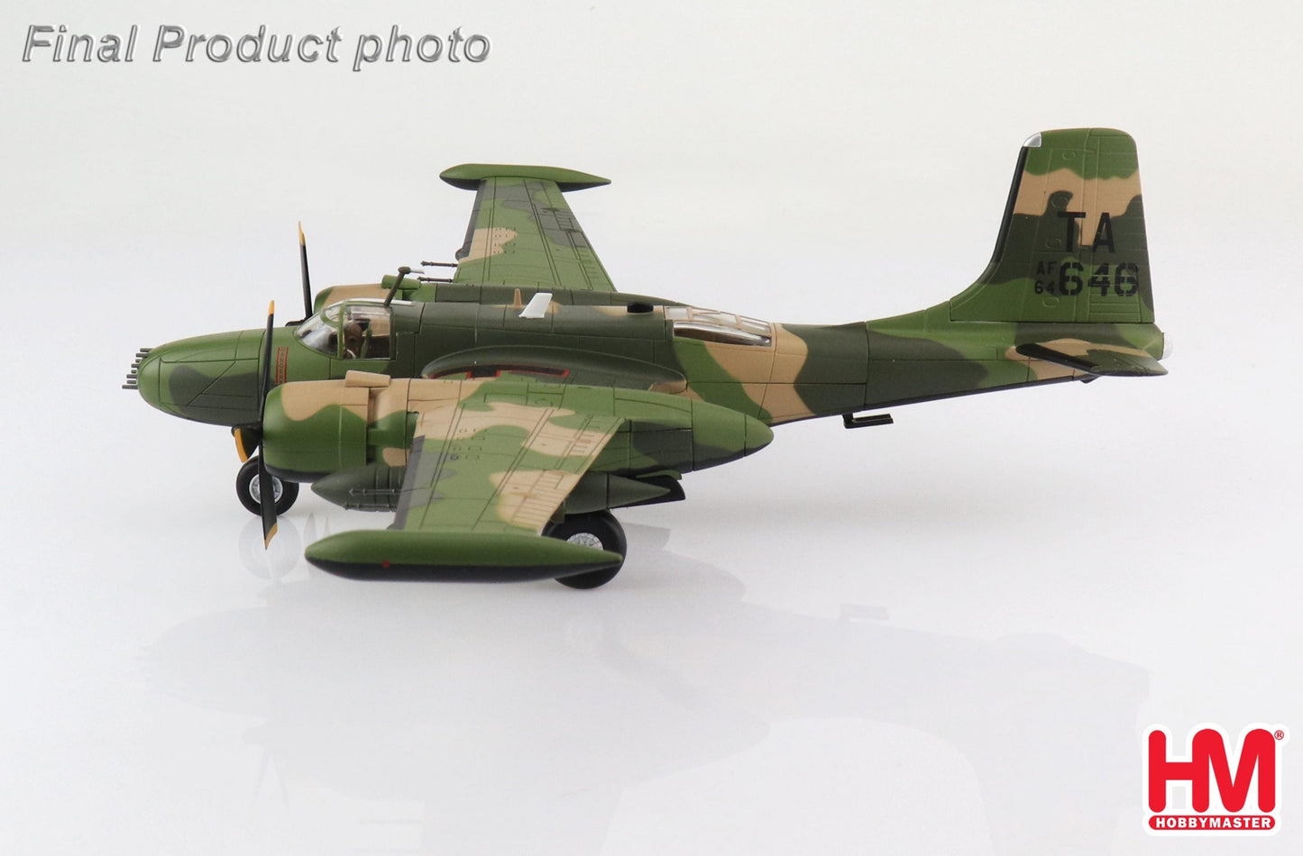 1/72 B-26K Counter Invader AF64-646 609th SOS 59th SOW Thailand 1969