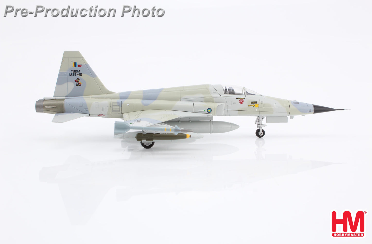 1/72 F-5E Tiger II M29-12 No. 11 Sqn TUDM 1980s