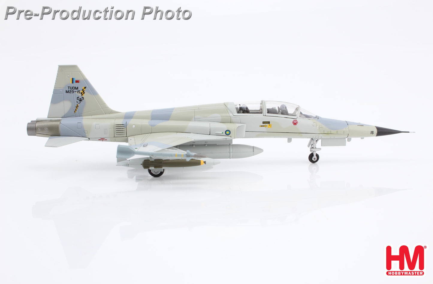 1/72 F-5F Tiger II M29-15 No. 12 Sqn TUDM 1980s