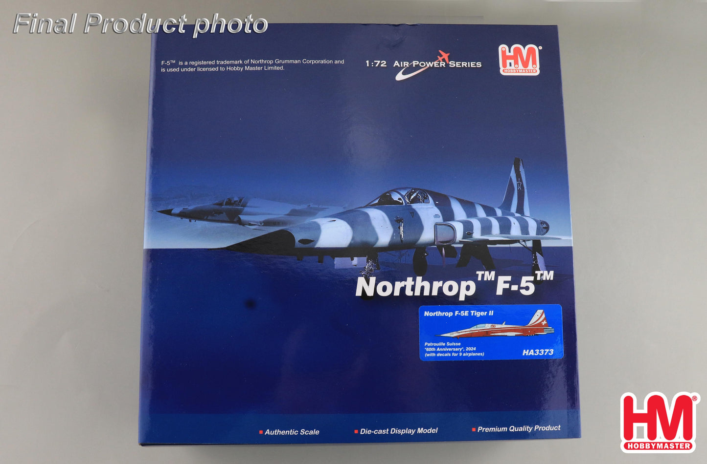 1/72 Northrop F-5E Tiger II Patrouille Suisse "60th Anniversary" 2024