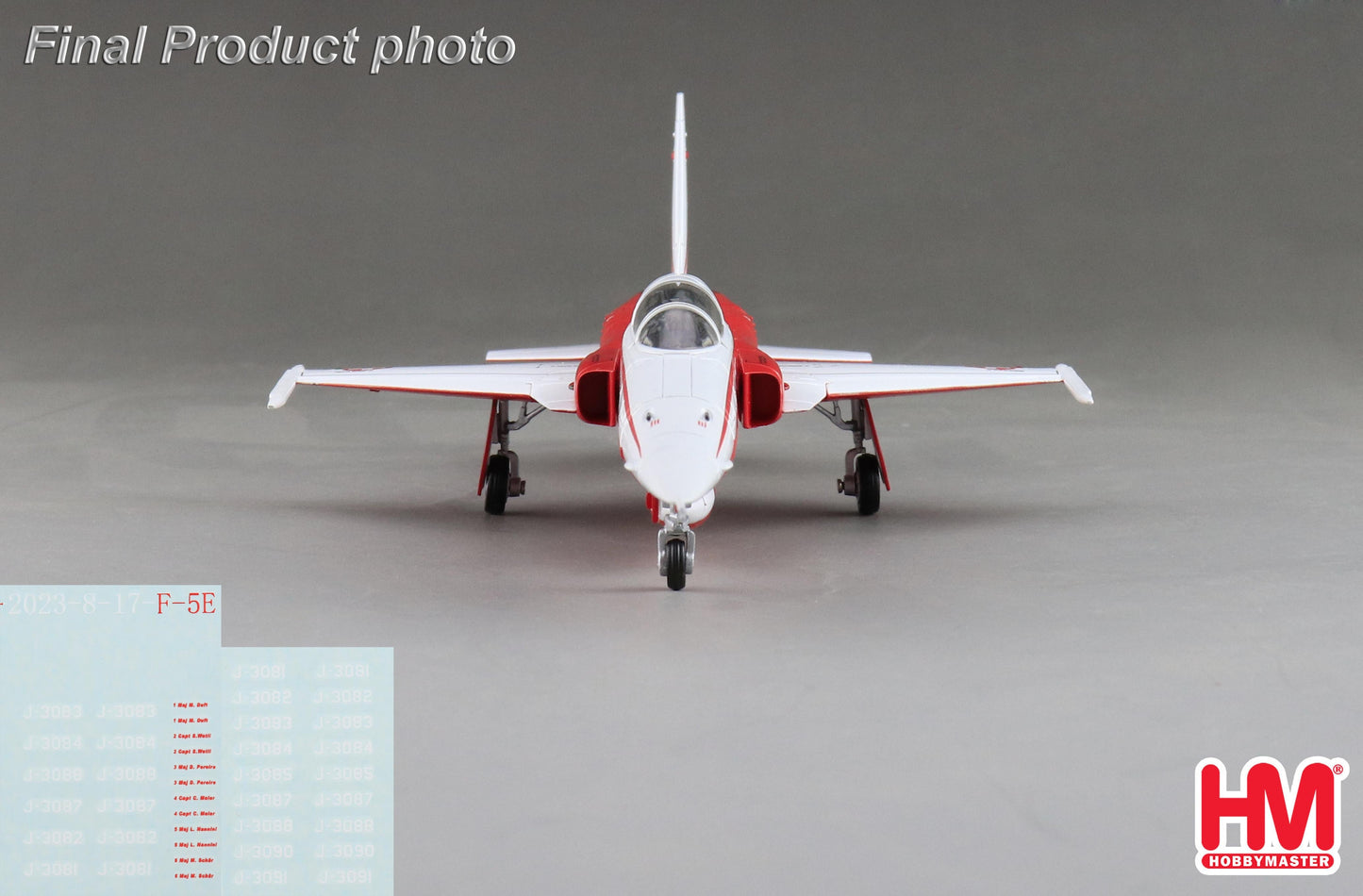 1/72 Northrop F-5E Tiger II Patrouille Suisse "60th Anniversary" 2024