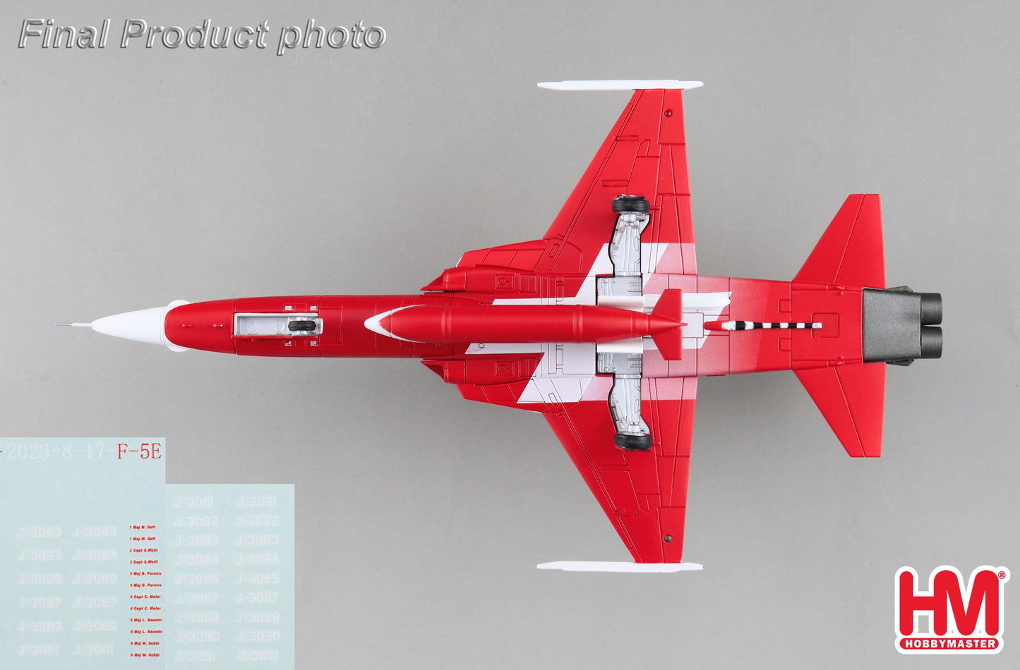 1/72 Northrop F-5E Tiger II Patrouille Suisse "60th Anniversary" 2024