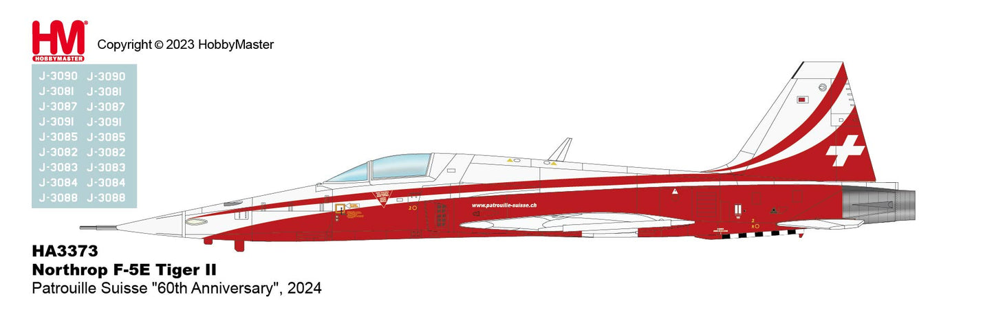 1/72 Northrop F-5E Tiger II Patrouille Suisse "60th Anniversary" 2024