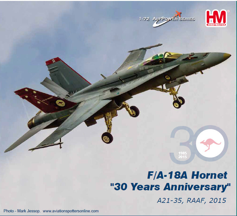 1/72 F/A-18A Hornet 30th Anni.RAAF 80s