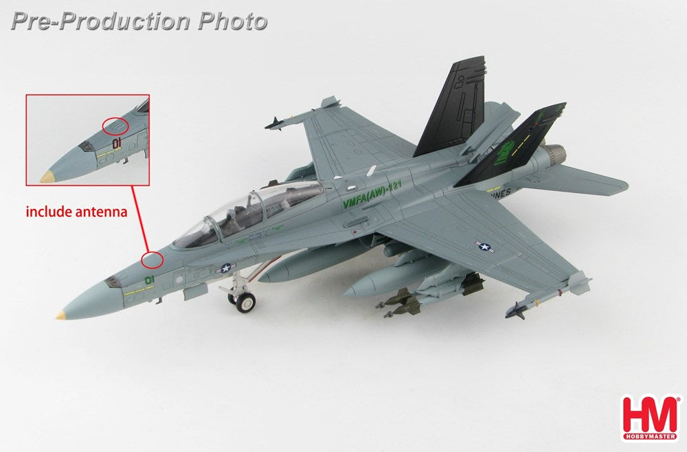 1/72 McDonnell Douglas F/A-18D Hornet 164685 VMFA(AW)-121 Green Knights 2004