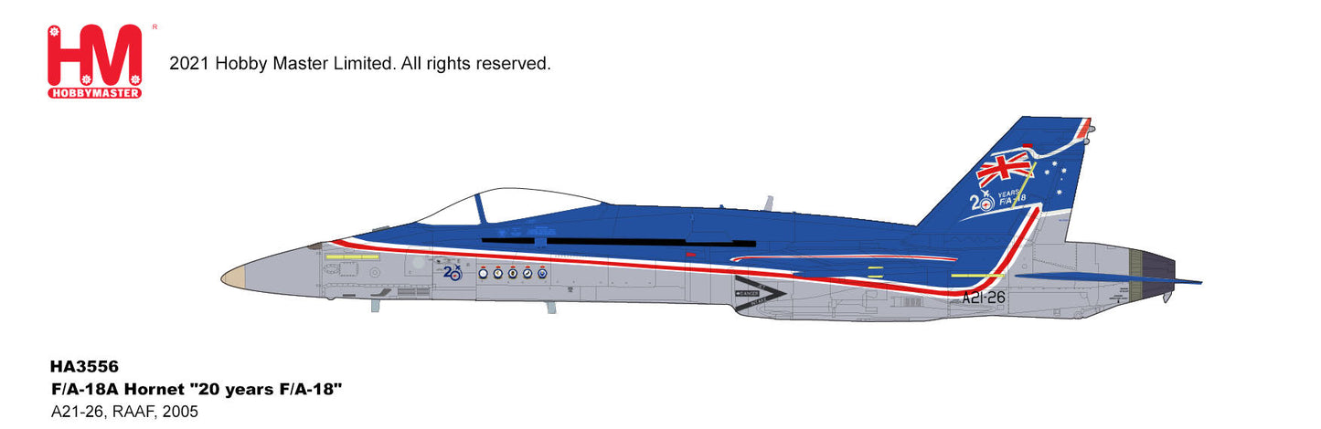 F/A-18A Hornet  - 20 years F/A-18 - A21-26 RAAF 2005