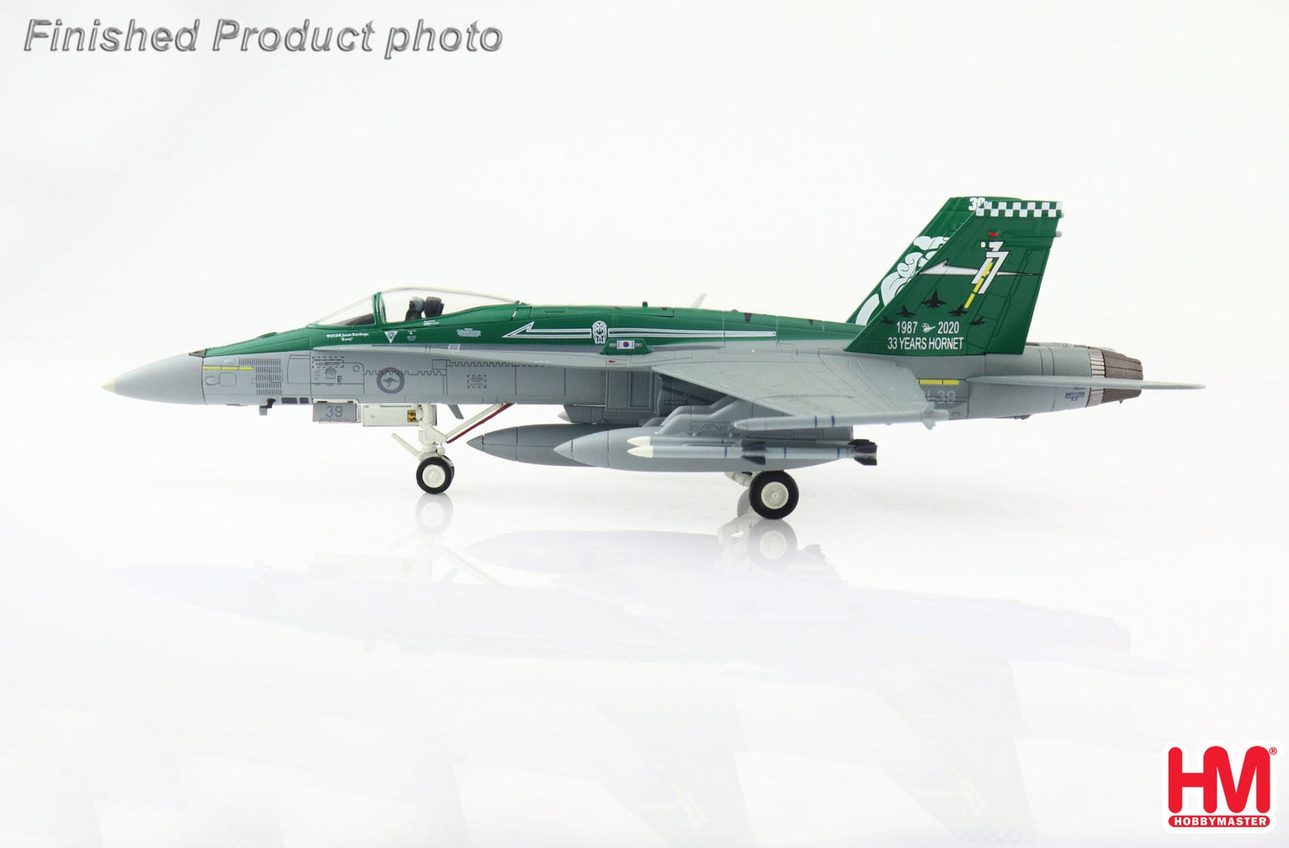 1/72 F/A-18A Hornet  A21-39 No. 77 Squadron RAAF Dec 2020  - 33 Years Hornet of 77 Squadron of RAAF