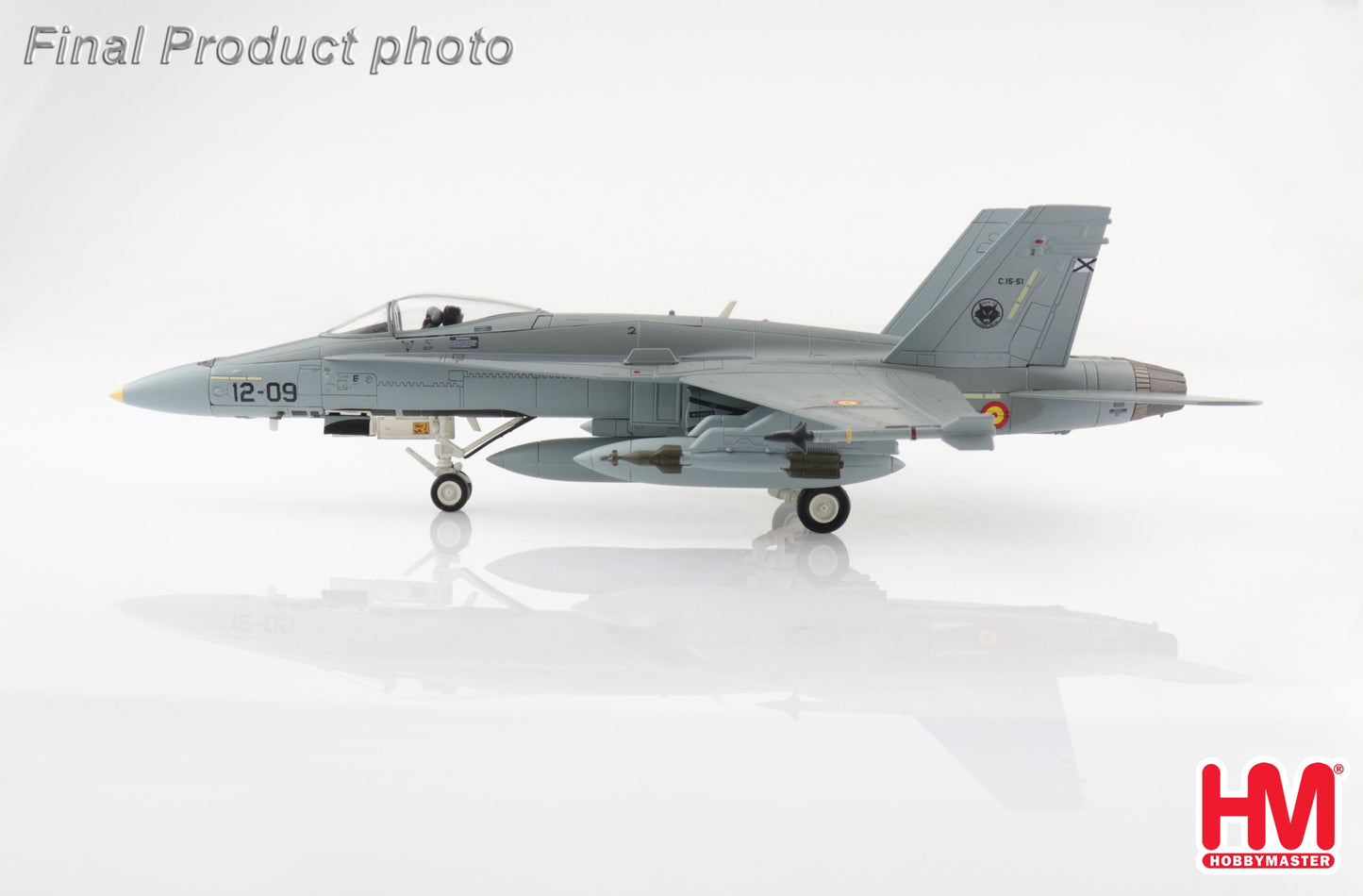 1/72 EF-18A Hornet 12-09/C15-51 Ala 12 Spanish Air Force