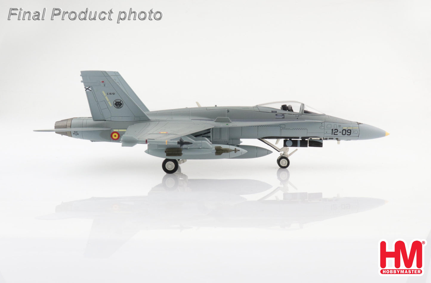 1/72 EF-18A Hornet 12-09/C15-51 Ala 12 Spanish Air Force