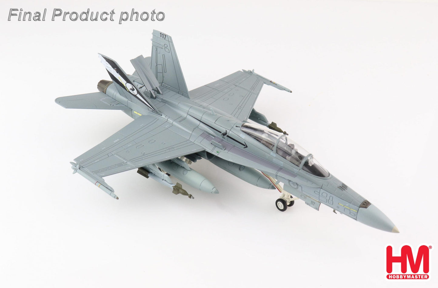 1/72 RAAF F/A-18B Hornet No.75 Sqn Final Flight A21-117 Tindal 2021