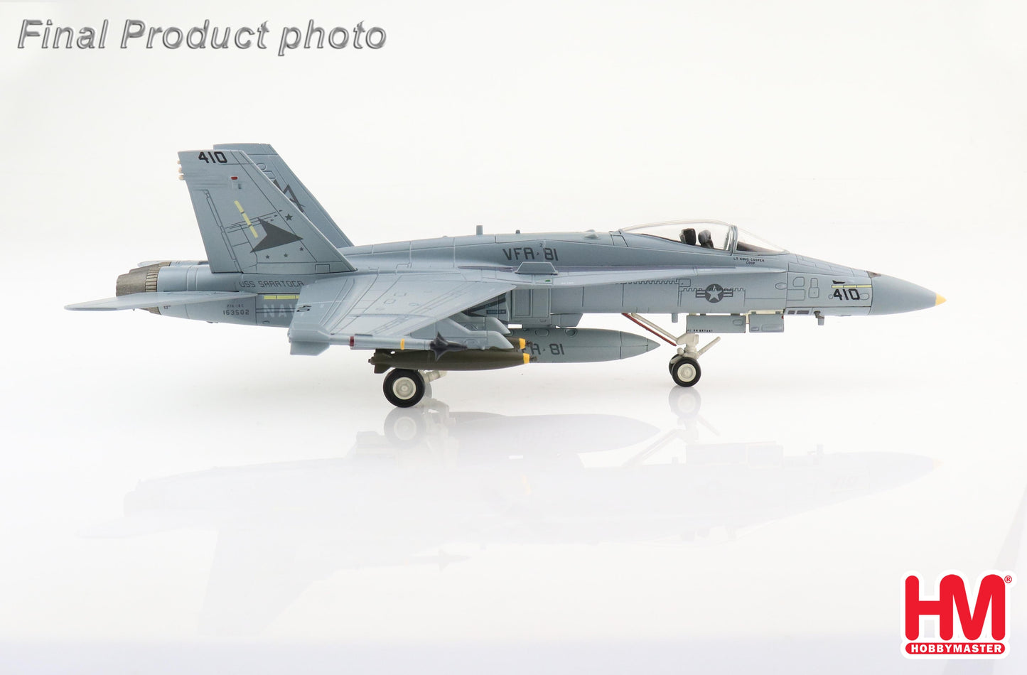 1/72 F/A-18C Hornet "MIG Killer" 163502/AA410 VFA-81 Sunliners Jan 1991