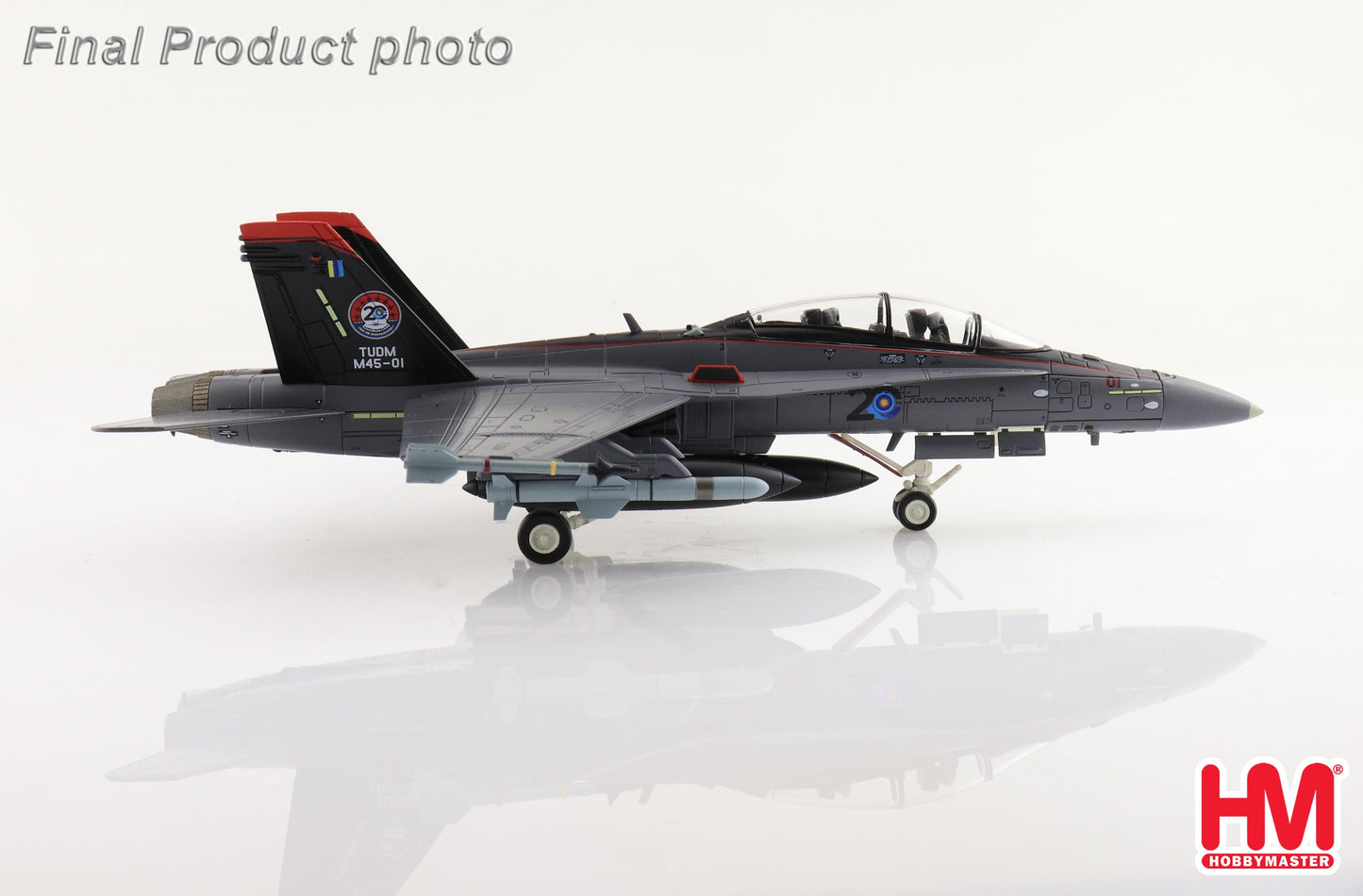 1/72 F/A-18D Hornet M45-01 TUDM 2017 '20th Anniversary Scheme'